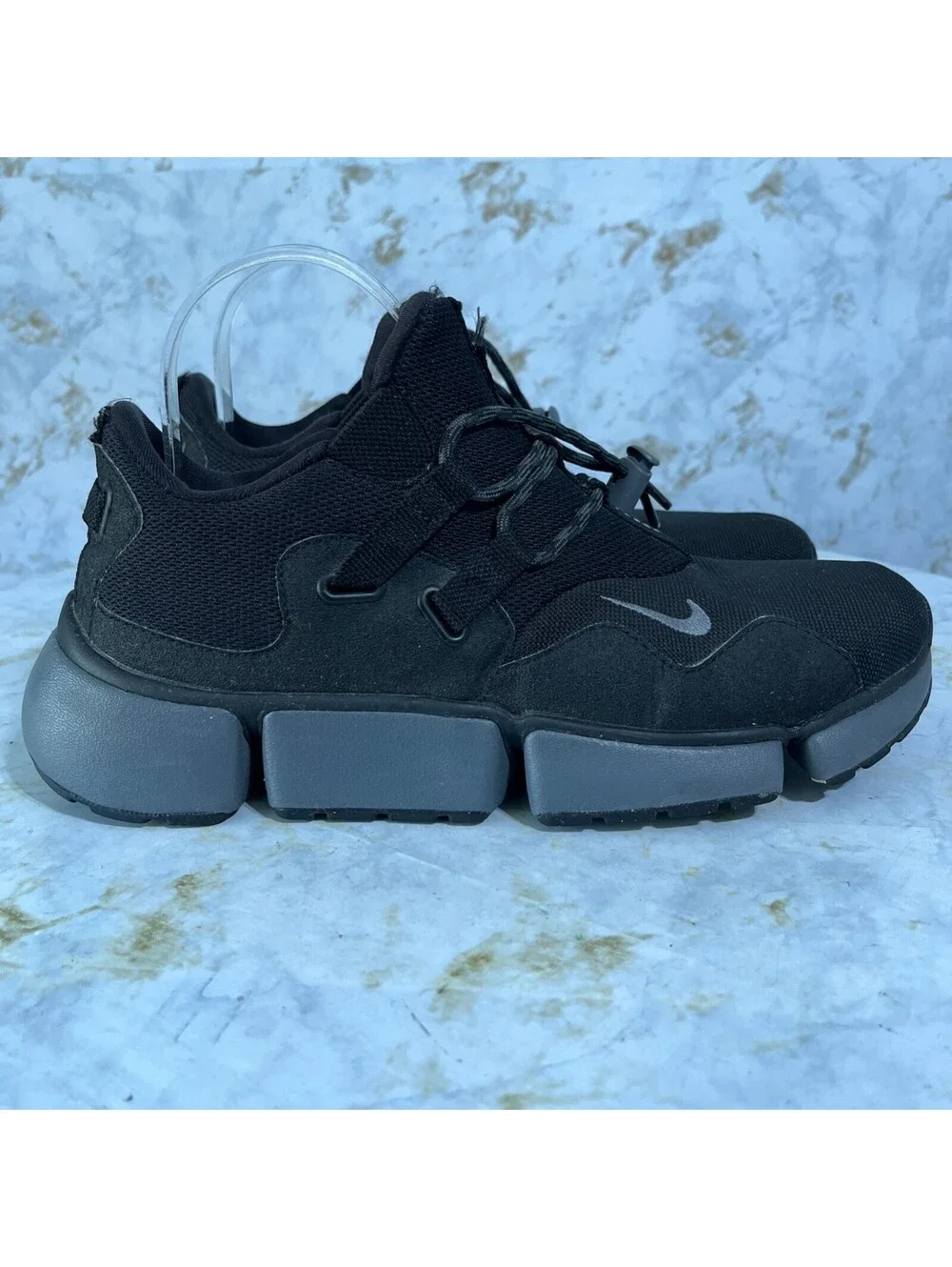 Nike Pocketknife DM Men's Size 8 Running Shoes Black Athletic Trainer Sneakers